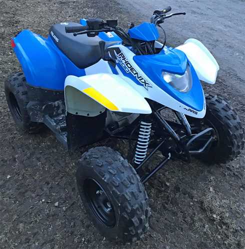 Två fyrhjulingar Polaris RZR 170 och Polaris Phoenix 200 stulna i Onsala söder om Kungsbacka